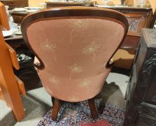 Victorian mahogany armchair Thumbnail 4