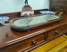 Victorian beadwork tray Thumbnail 2