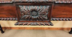 William IV irish carved mahogany serving table Thumbnail 3