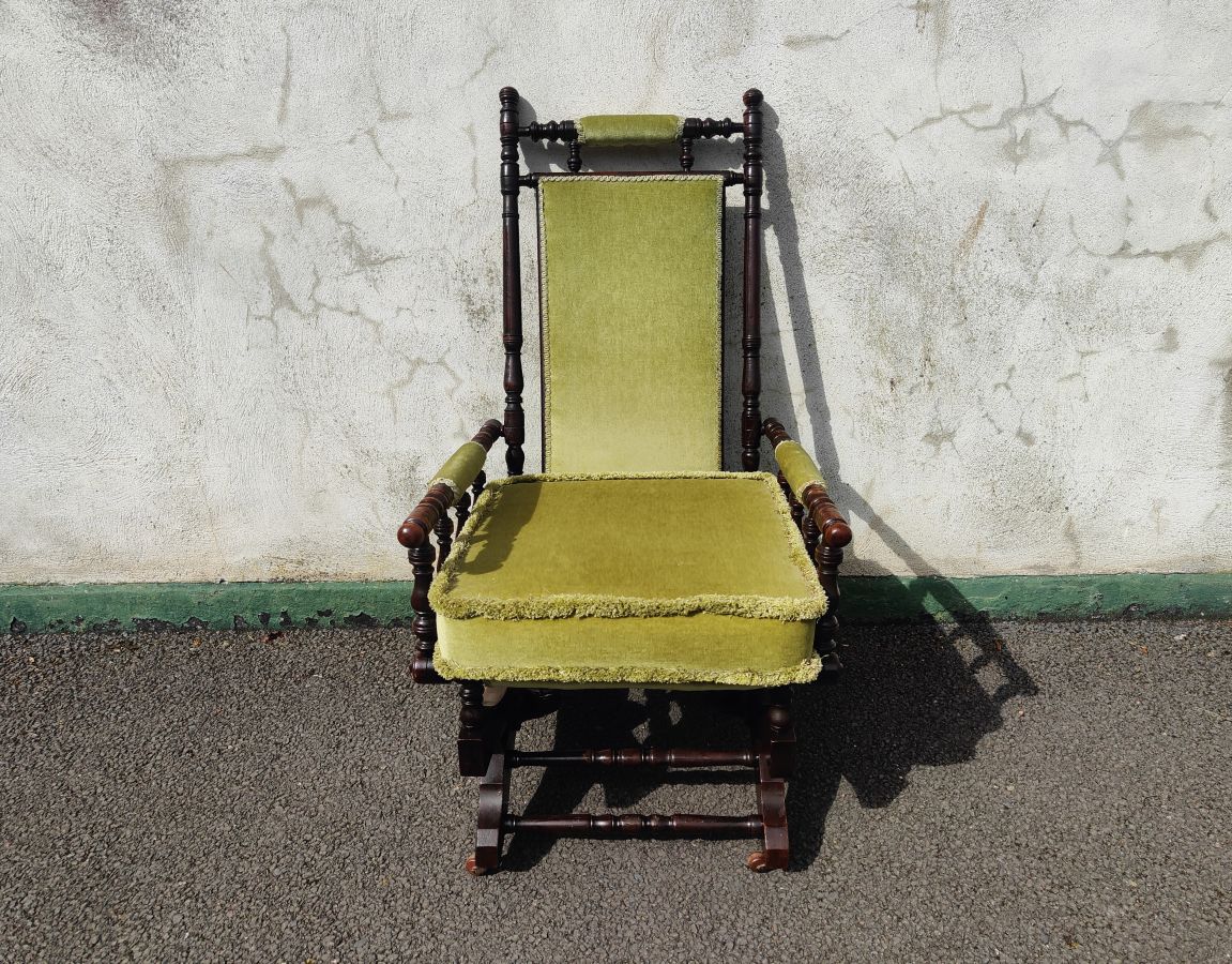 V Shape Rocking Chair Victorian rocking chair(SKU18026)