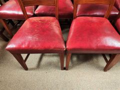 Set of fourteen Sheraton design chairs (twelve chairs & two carvers Thumbnail 3