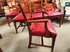 Set of fourteen Sheraton design chairs (twelve chairs & two carvers Thumbnail 6