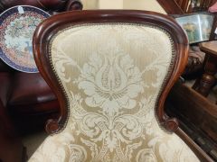 Victorian mahogany armchair Thumbnail 2