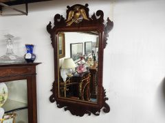 Georgian mahogany style mirror Thumbnail 4