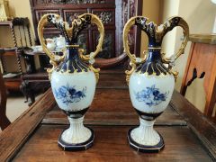 Pair of royal dux vases Thumbnail 2