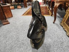 African carved stone figure Thumbnail 3