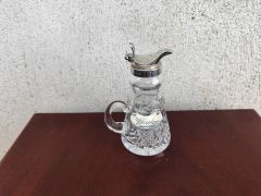 Silver whiskey noggin & label Thumbnail 3