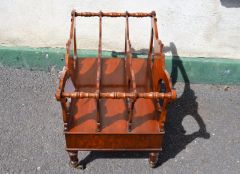 Victorian mahogany canterbury Thumbnail 4