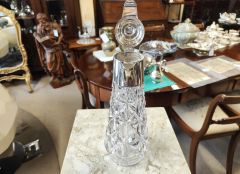 Silver top claret jug Thumbnail 2
