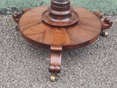 Victorian rosewood occasional table Thumbnail 3