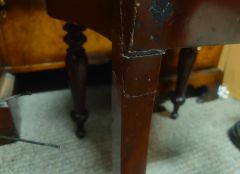 Regency mahogany hall chair Thumbnail 3