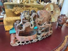 Chinese carved soapstone Thumbnail 4