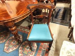 Set of ten william 4th mahogany chairs Thumbnail 3