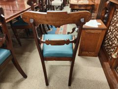Set of ten william 4th mahogany chairs Thumbnail 3