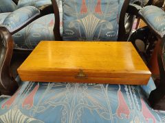 Victorian cased silver mounted set  Thumbnail 3