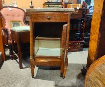 19th century french marble pedestal Thumbnail 2