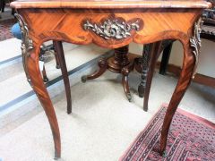 19th century french kingwood work table Thumbnail 4