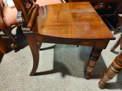 Pair of mahogany hall chairs Thumbnail 4