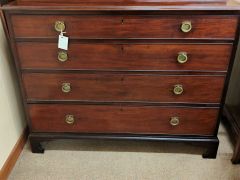 Georgian mahogany bookcase Thumbnail 3