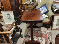 19th century mahigany side table Thumbnail 4