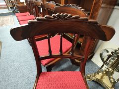 Set of six william IV mahogany dining chairs Thumbnail 3