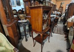 Edwardian mahogany cabinet Thumbnail 2