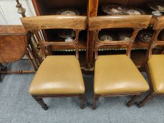 Set of four rosewood chairs Thumbnail 3