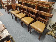 Set of four rosewood chairs Thumbnail 6