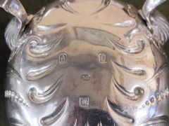 Pair of irish silver sauce boats Thumbnail 6