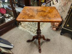 Victorian burr-walnur table Thumbnail 4