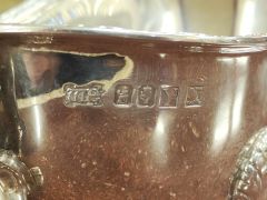 Irish silver sauce boat Thumbnail 4
