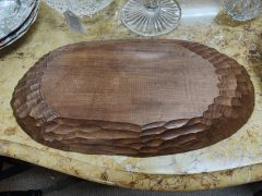 French carved wooden board Thumbnail 3
