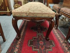 Victorian mahogany stool Thumbnail 2