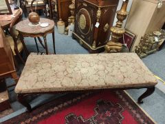 Victorian mahogany stool Thumbnail 3