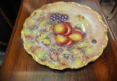 Hand painted porcelain plate by royal worcester artist Thumbnail 2
