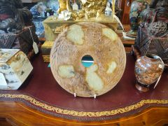 Chinese soapstone disc Thumbnail 4
