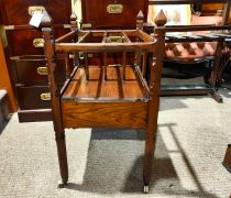 Victorian oak canterbury Thumbnail 3