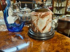 Art deco style bronze & marble figure Thumbnail 3