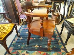 Mahogany desk chair Thumbnail 3