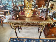 Chinese side table with painted inlay Thumbnail 2