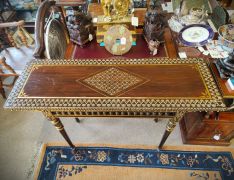 Chinese side table with painted inlay Thumbnail 3