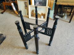 Brass indian tray on stand Thumbnail 4