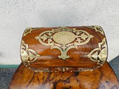 Victorian mahogany tea caddy Thumbnail 2