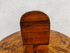 Victorian mahogany tea caddy Thumbnail 4