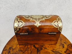 Victorian mahogany tea caddy Thumbnail 3