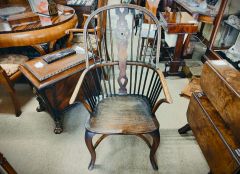 Oak armchair Thumbnail 4