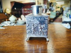 Silver tea caddy  Thumbnail 2