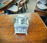Silver tea caddy  Thumbnail 3