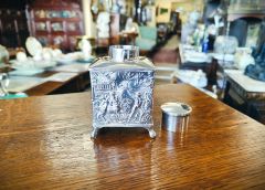 Silver tea caddy  Thumbnail 3