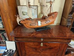 19th century mahogany desk / cabinet Thumbnail 3